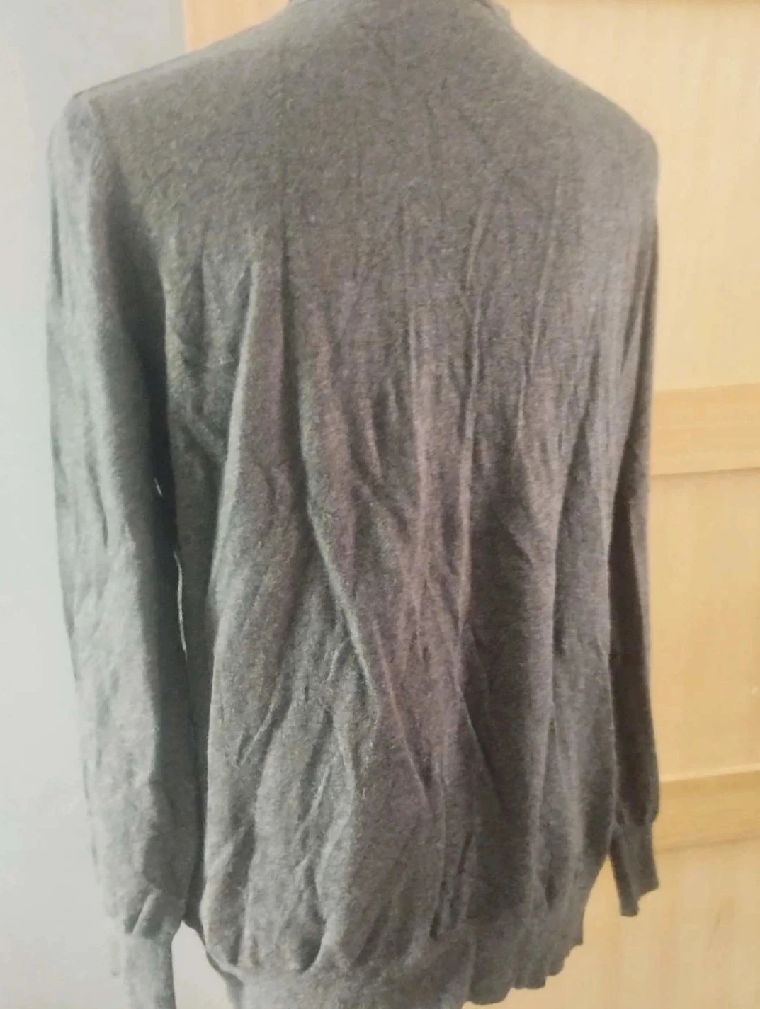Grijze cardigan, Biaggini (Charles Vogele), unisex, T40/42 – photo 3